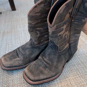 Dan Post Children's Black Boots